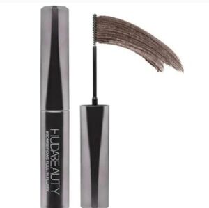 Huda Beauty Bomb Brows Full 'N Fluffy Fiber Gel: Rich Brown, 4.5ml, NIB